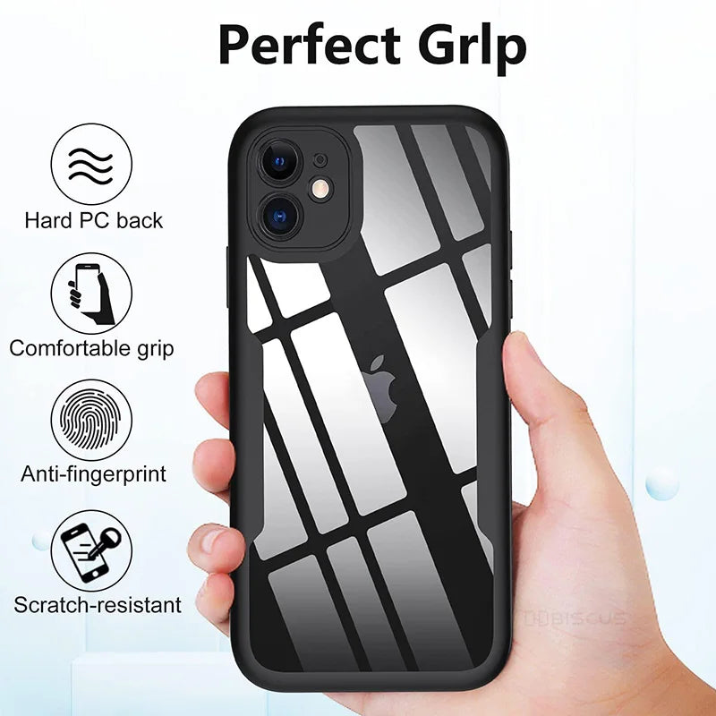 360 Full Body Protection Case For iPhone 15 14 13 12 11 Pro Max X XR 7 8 Plus SE 2020 Front Screen Shockproof Cover